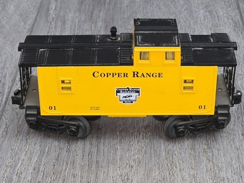 Lionel Copper Range 01 O Gauge 3-6541 Tren Iluminado Caboose Amarillo Negro | Zustand: Used