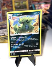 2019 Pokemon Sun & Moon Team Up Tyranitar #85/181 Reverse Holo Rare on eBay