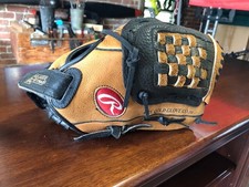Rawlings RBG36BT 12.5” Baseball Glove Mitt Brown Black RH Thrower YGI G2-52