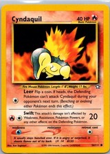 Pokemon TCG Cyndaquil 56/111 Neo Genesis NM on eBay