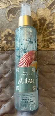 ONE Bath & Body Works DISNEY PRINCESS MULAN DIAMOND SHIMMER Mist Spray 4.9 oz