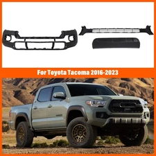 Front Bumper Cover Kit Assembly For 2016-2023 Toyota Tacoma With Lower Valance