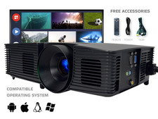 Dell 1220 DLP Projector for Team Meetings and Presentations 2700 Lumens w/Bundle
