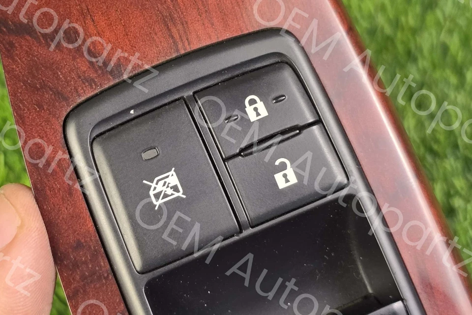 Lexus GX460 2014-2019 Master Switch power window Buttons with Trim 84040-60150 - Image 4 of 4