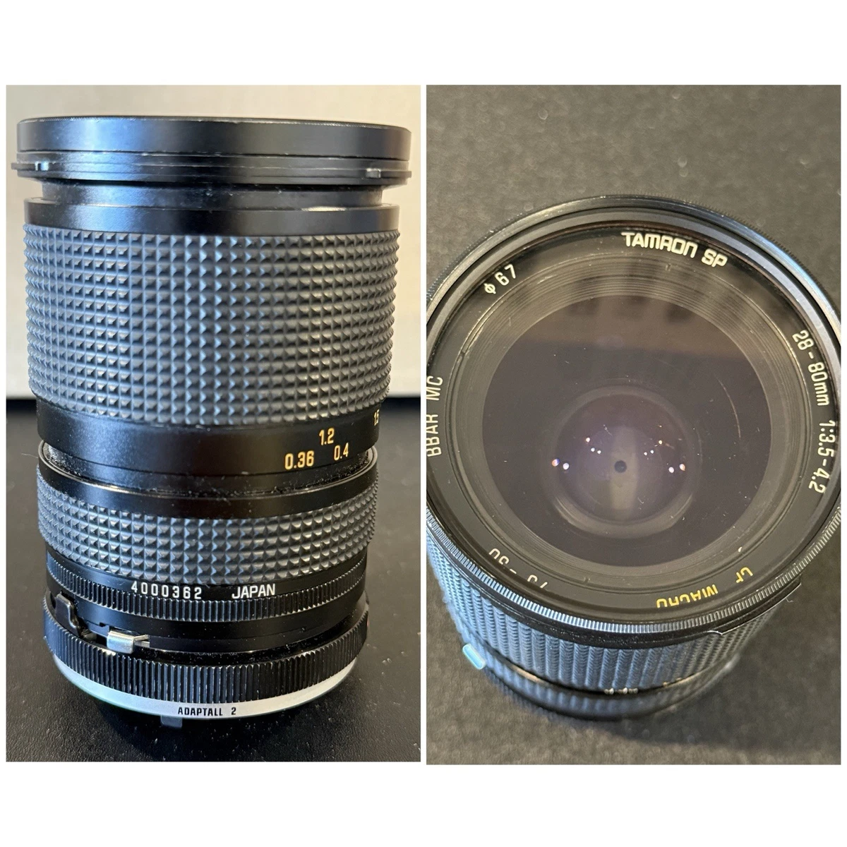 Tamron SP Manual Focus Camera Lenses 28-80mm Focal for sale | eBay