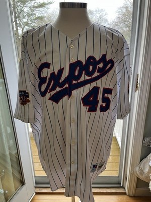 Pedro Martinez Montreal Expos Russell Athletic Authentic Baseball