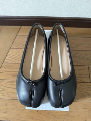 Tabi Flat Shoes Black Size M 23-23.5 Indoor Tested, Excellent Condition