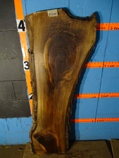 A23344   2" THICK - Black Walnut Live Edge Slab Lumber Rustic - KILN DRIED
