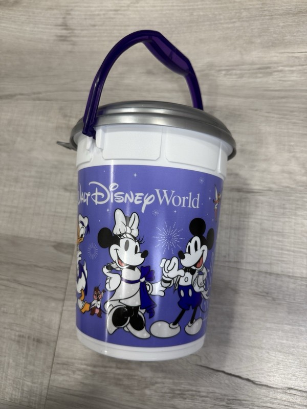 Walt Disney World Park Snack 100 Years of Wonder Refillable Popcorn Bucket w/Lid