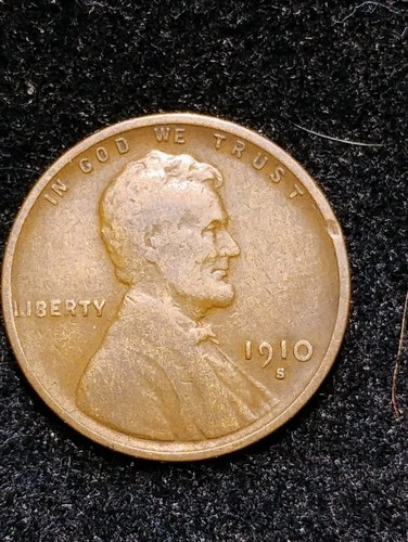 1910 S ~ LINCOLN WHEAT CENT ~ VG