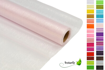 9m Rolle Organza 16cm Schleifen Band Tischband Stuhlschleifen Organzastoff 15cm