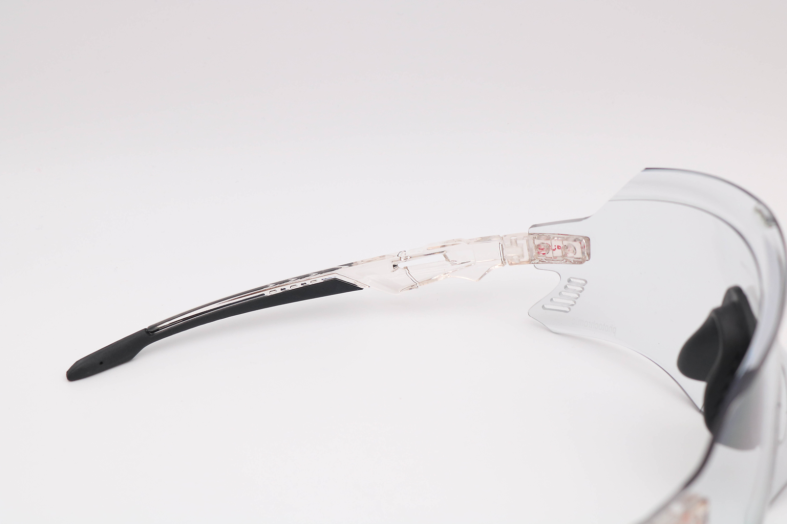 Kapvoe Ke-X1 Clear Black/Clear Shield Photochromatic Sunglasses 73-32-122