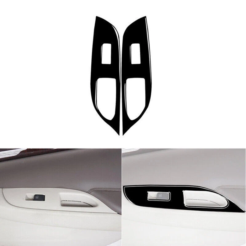 Juego completo de tapicería interior negro piano para Infiniti G37 2010-2013 Foto 2 de 4