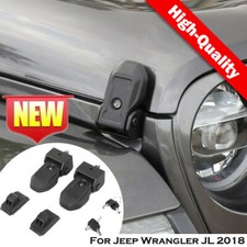 Locking Hood Latch Hood Catch Lock Pair For Jeep Wrangler Jl Gladiator Jt 18-24