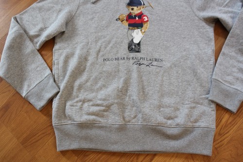 NWT MENS RALPH LAUREN POLO SZ XL TALL HOODIE BEAR - Picture 4 of 4