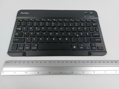 ProCase Deutsche Bluetooth Tastatur Kabellos