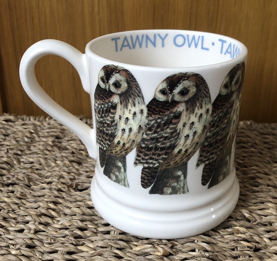 Emma Bridgewater Tawny Owl Mug ½ Pint NEW 1st Nature Wildlife Birds Gift Owls eBay