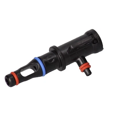 SAECO Abverkauf Auslaufstutzen schwarz Neuste Version mit blauer FKM Dichtung / A390