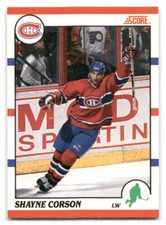 Shayne Corson 1990-91 Score Canadian HOCKEY #213 Montreal Canadiens