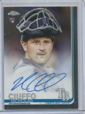 Nicholas Ciuffo 2019 Topps Chrome Autograph Rookie