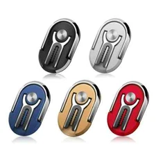 Mobile Phone Bracket Multipurpose Rotating Ring Holder Car Vent Clip Mount