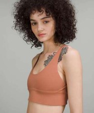 Lululemon Align Reversible Bra Light Support, A/B Cup Dusty Clay / Dusty Clay 2