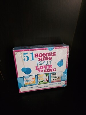 51 Songs Kids Really Love To Sing CD, MULTIPLE CD'S  3 Cds Trl8#4