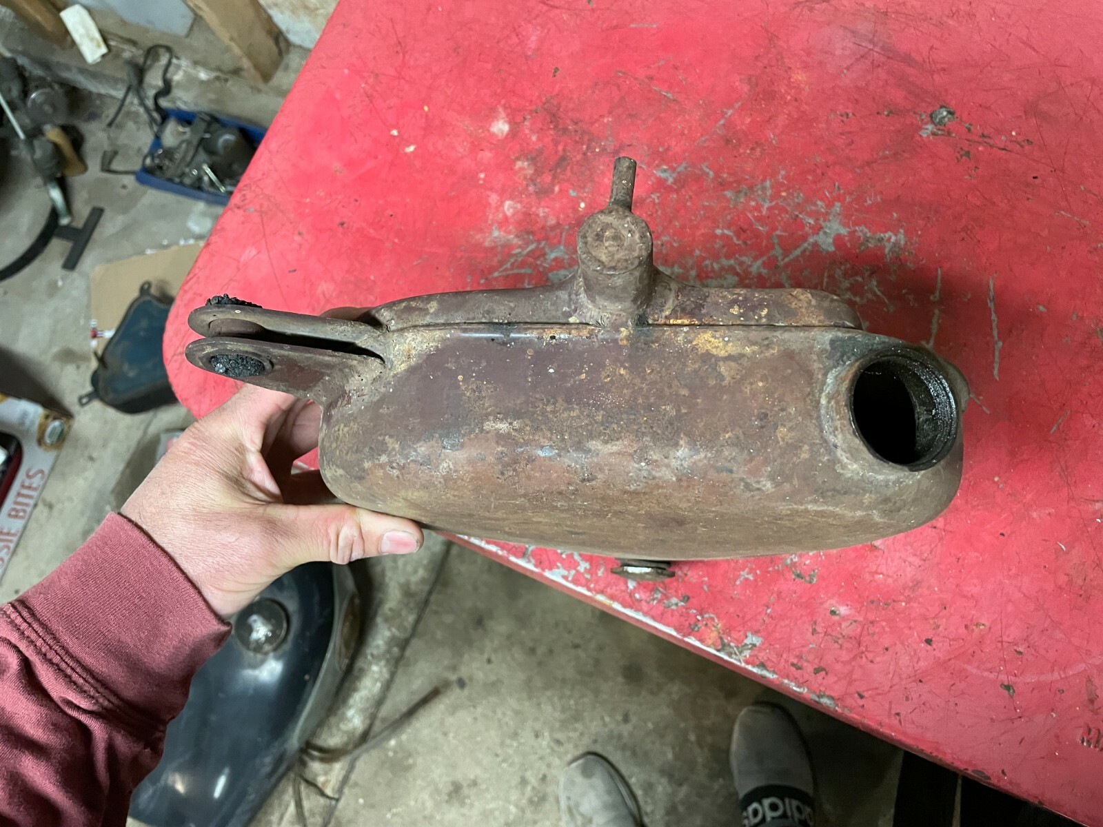 BSA A10 Oil Tank Vintage Gold Star eBay