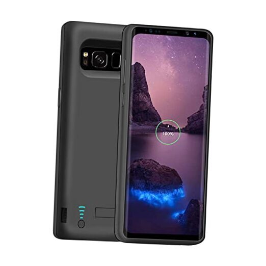 Battery Case for Samsung Galaxy S8 Plus, 6500mAh Rechargeable Extended Battery