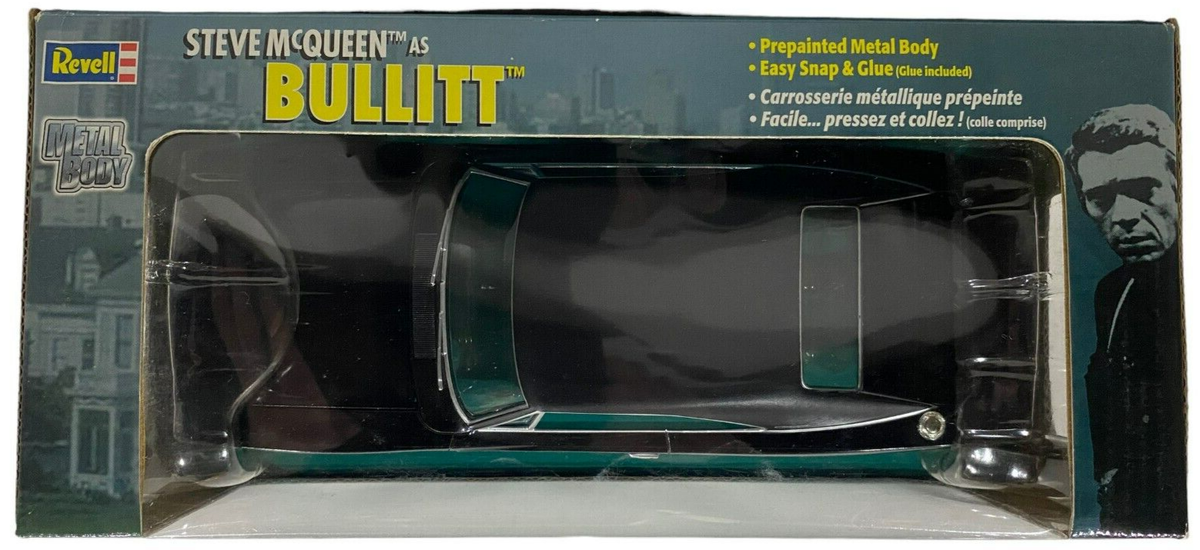 Revell Steven McQueen Bullitt' 68 Dodge Charger 1:25 Metal Body