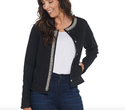GRAVER Susan Graver High Stretch Black 