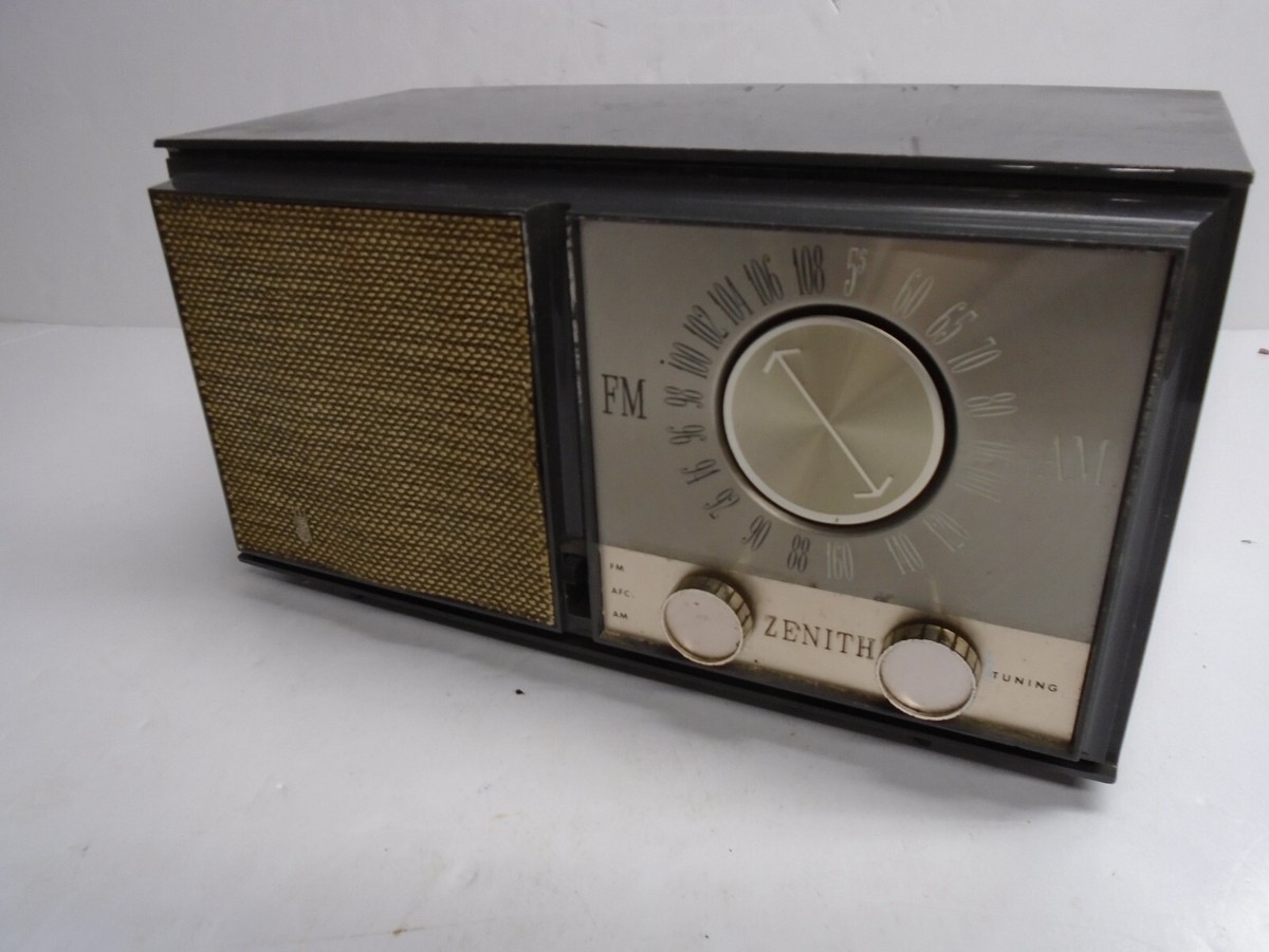 ★ZENITH★ヴィンテージ真空管ラジオ＜モデル　R723＞◆稼働品◆ Vintage MCM ZENITH AM-FM RADIO - Model M723 - IT WORKS! | eBay