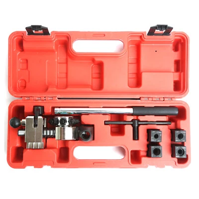 Brake Line Flaring Kit For Steel / Copper Tube, Double Flare Tool Single/ Bubble