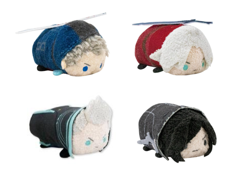 Devil May Cry 5 DMC5 Capcorom Dante Vergil Nero V Mini Plush Toy
