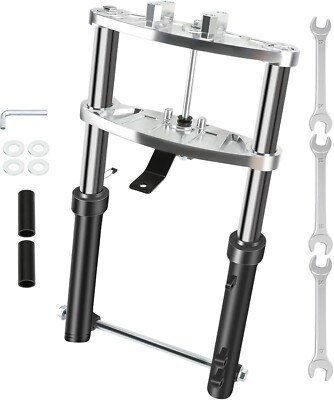 coleman mini bike forks CILOYU Replacement for Minibike CT200U CT200U-EX Introducing the Fork Brace for the minibike universal front suspension kit Mini Bike Front Suspension Fork