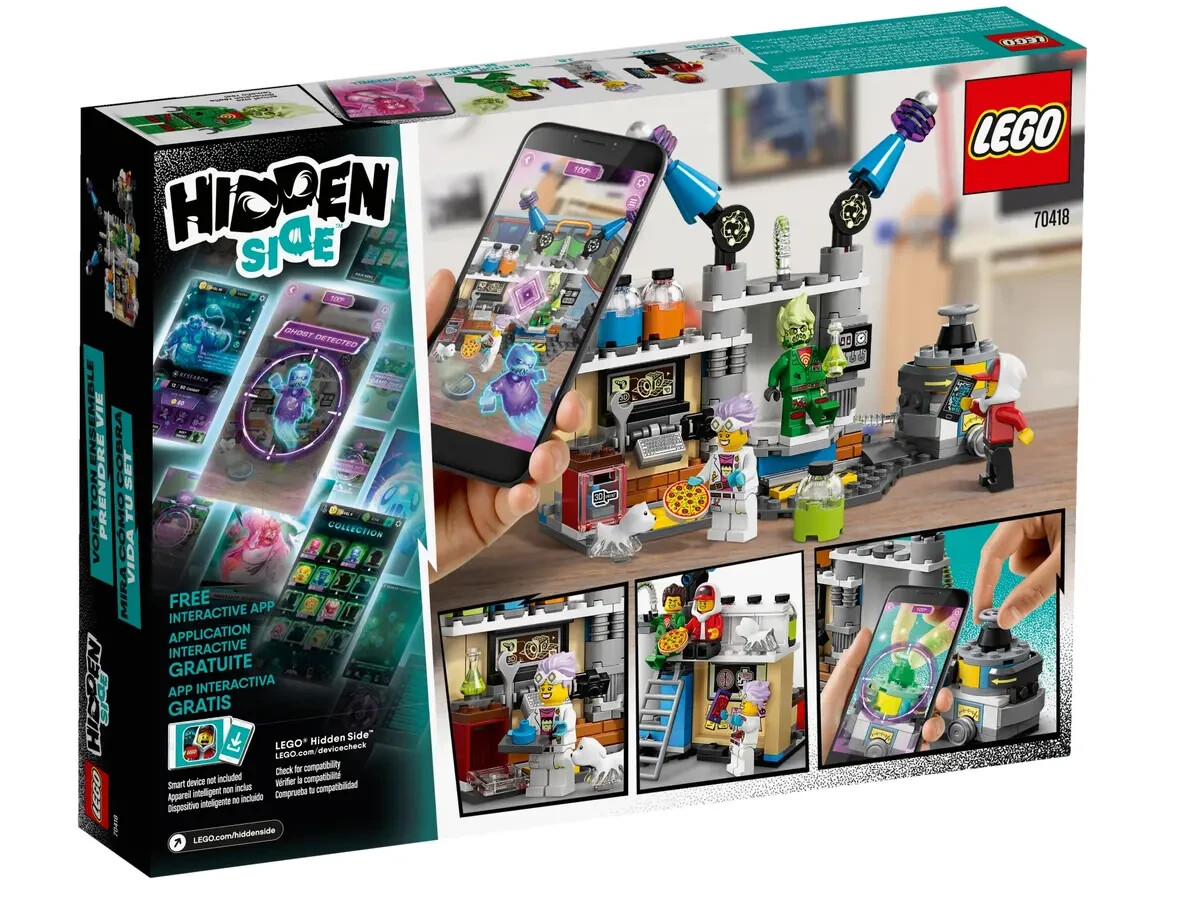 Lego J.B.'s Ghost Lab 70418 Hidden Side Minifigure Building Set | eBay