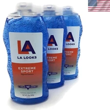 Ultimate Styling Control Hair Gel 20 oz x 3 - Non-Sticky, Easy Application