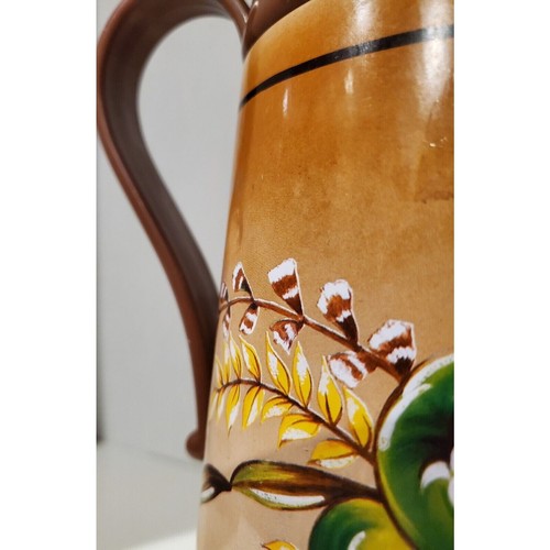 Vintage Interpur 1970s Floral Pitcher - Picture 10 of 10