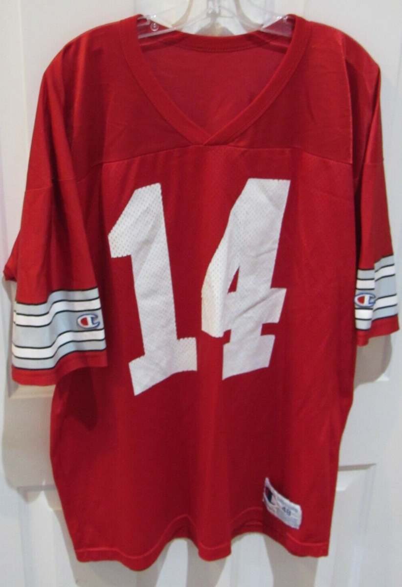 VTG 90's OHIO STATE BUCKEYES Champion NCAA Football Jersey mens 48
