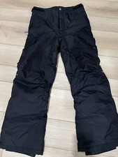 Columbia Snow Pants Black Waterproof Ski Snowboard Youth 14/16 Boys Kids