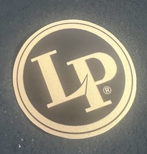 LP Latin Percussion Plates or Tag Conga Tumbadora Quinto Timbales, Gold Color