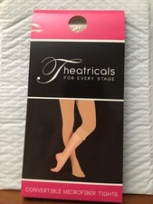 Theatricals Convertible Microfiber Tights Child Size SC 30-60lbs Lt. Suntan