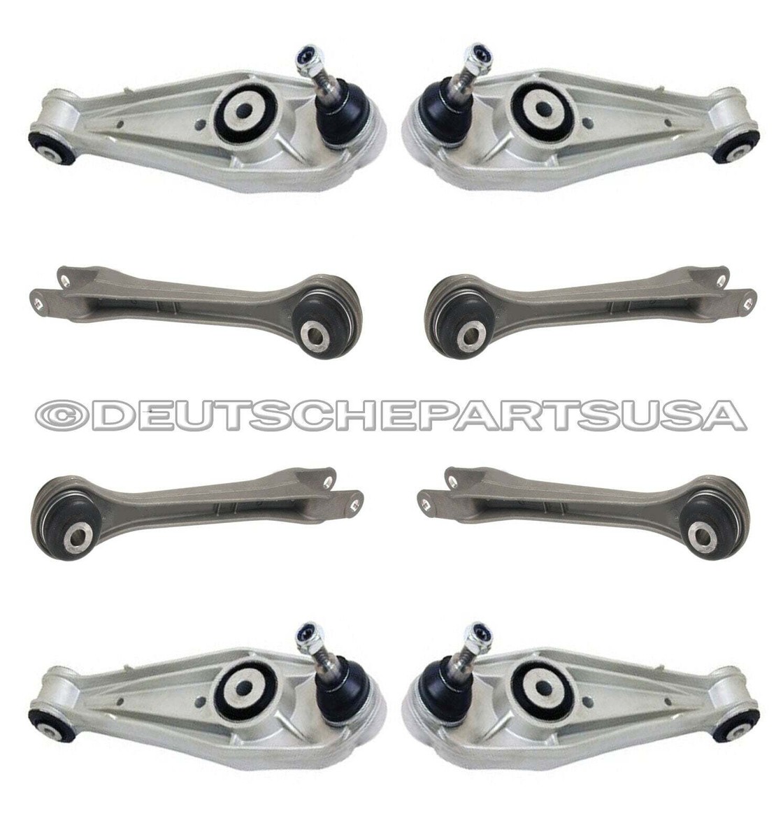 Suspension & Steering System :: Control Arms & Parts :: 2 Front Lower LH & RH Control Arm With Ball Joint Bushing Ms80121 K620384 Ms80122 K620345 For 2002 2007 Mitsubishi Lancer