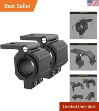 Powder Coated Aluminum Mounting Bracket Set - Easy Install for Off-Road Vehicles