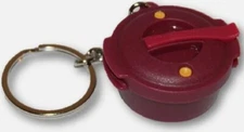 New Tupperware Microwave Pressure Cooker Keychain Key Ring