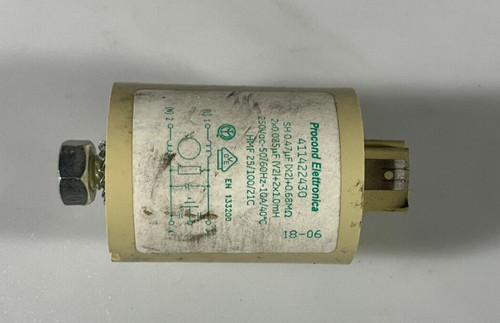 AEG L54400 Waschmaschine Entstörfilter Kondensator EN 133200 411422430 #1693-7