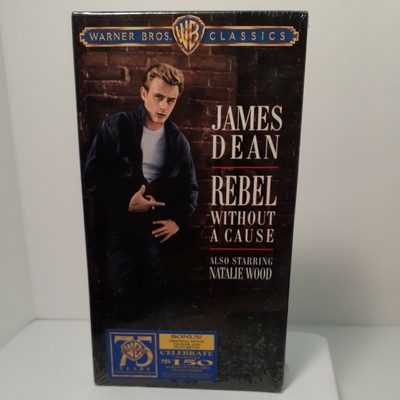 Rebel Without a Cause 1955 VHS 1996 re-release Classic James Dean NEW SEALED 