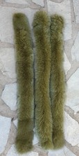 Real fox strips,green fox fur trims,fur strips,fur trims