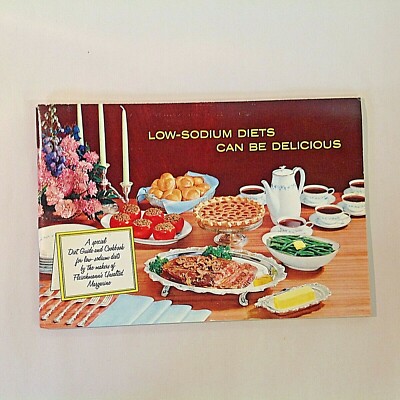 Vintage 1974 Fleischmann's Margarine Low Sodium Diets Delicious Recipe Booklet