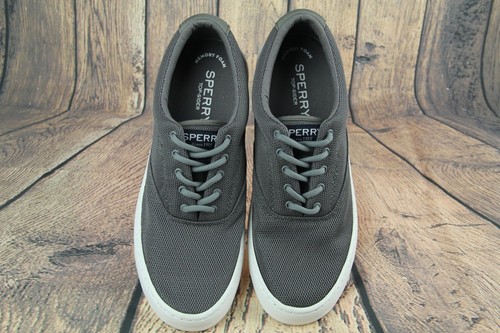 Sperry Top Sider Cutter CVO Lace up Shoes Gray White STS17542 Mens Size 10 NEW - Picture 12 of 12